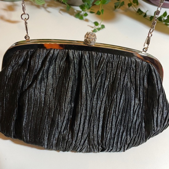 Nieman Marcus Satin Evening Bag - Picture 6 of 7